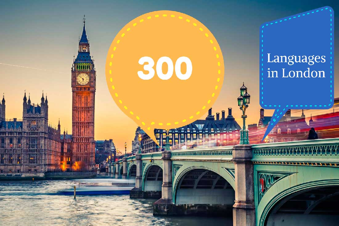 How many languages are spoken in london?