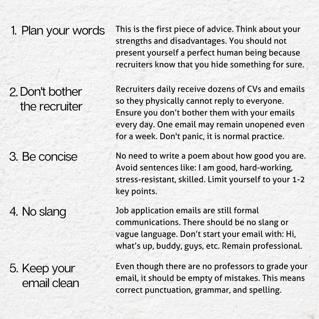 How to Write an Email for a Job Application: An Ultimate Guide
