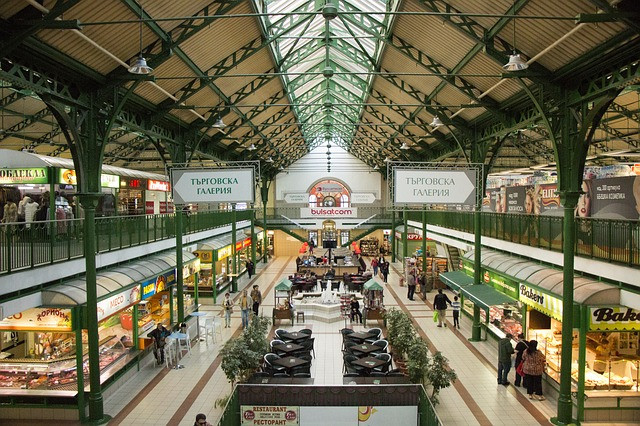 Food Market in Sofia, Bulgaria