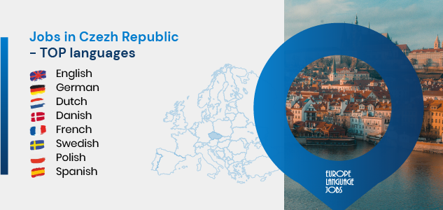 infographic languages in demand in the Czech Republic