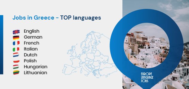 infographic languages in demand in Greece